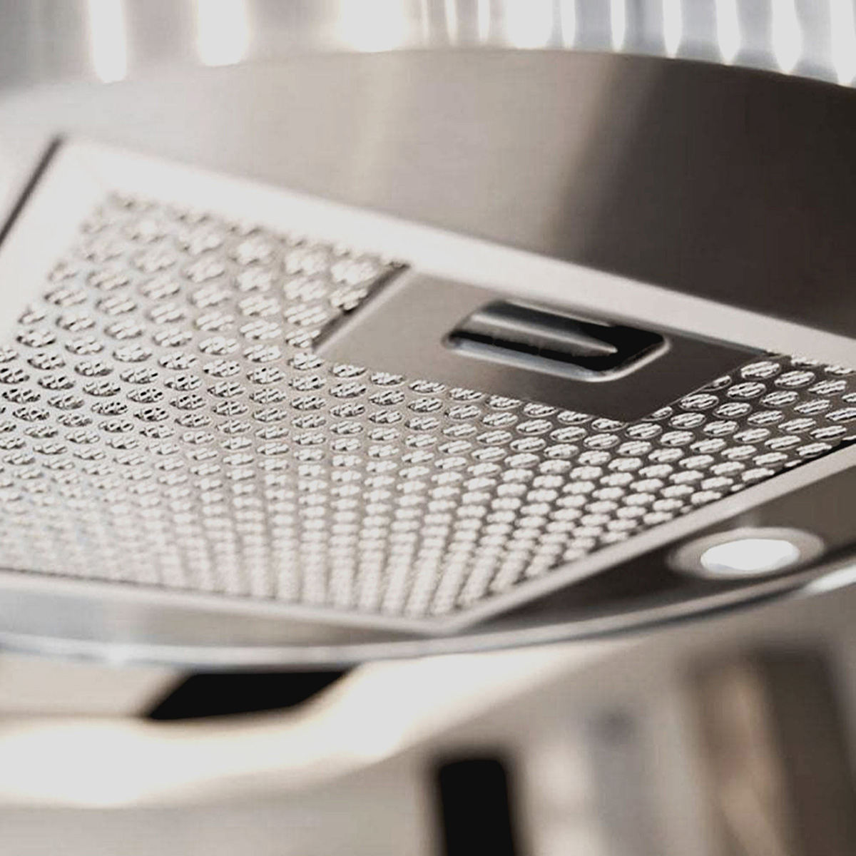 Victory 600 CFM Ductless Island Range Hood in Stainless Steel