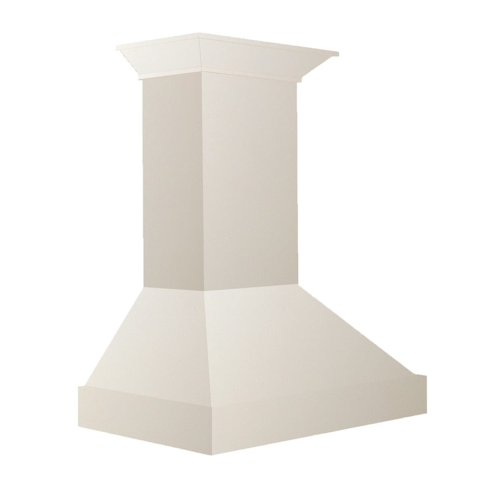 ZLINE Wooden 30-inch range hood in cottage white KBTT-30, view 5