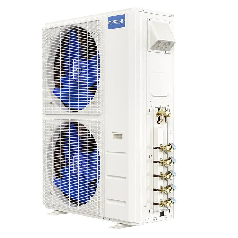 MRCOOL DIY 5th Gen Multi-Zone 5-Zone 48,000 BTU 22 SEER2 (6K + 6K + 6K + 12K + 18K) Ductless Mini-Split Air Conditioner and Heat Pump with Ceiling Cassettes