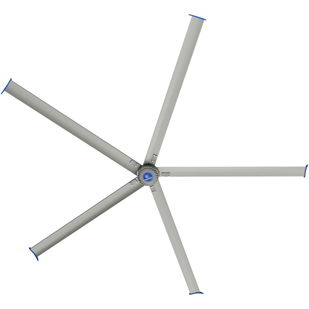 MRCOOL Commercial Fan 24 Foot Diameter - 6 Blades - Gray