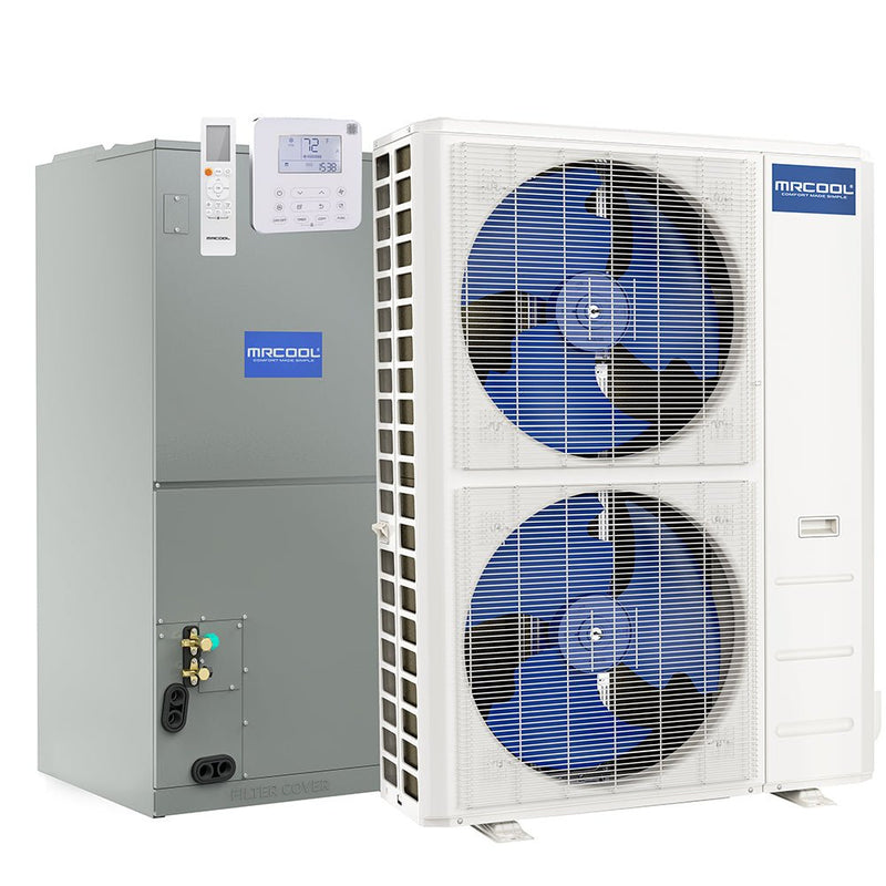 MRCOOL 3 Ton 36,000 BTU 16 SEER2 Hyper Heat Central Ducted Heat Pump Split System - Multiposition