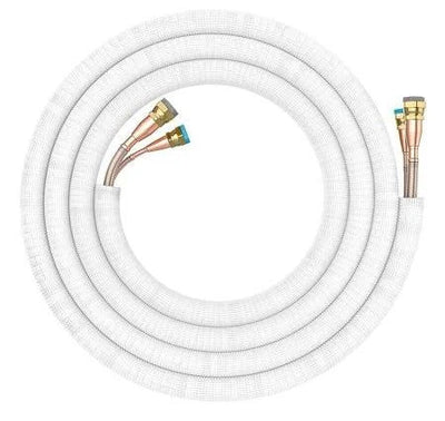 MRCOOL DIY 5th Gen 25ft 3/8" x 5/8" Pre-Charged Quick Connect Lineset (For 24K and 36K)