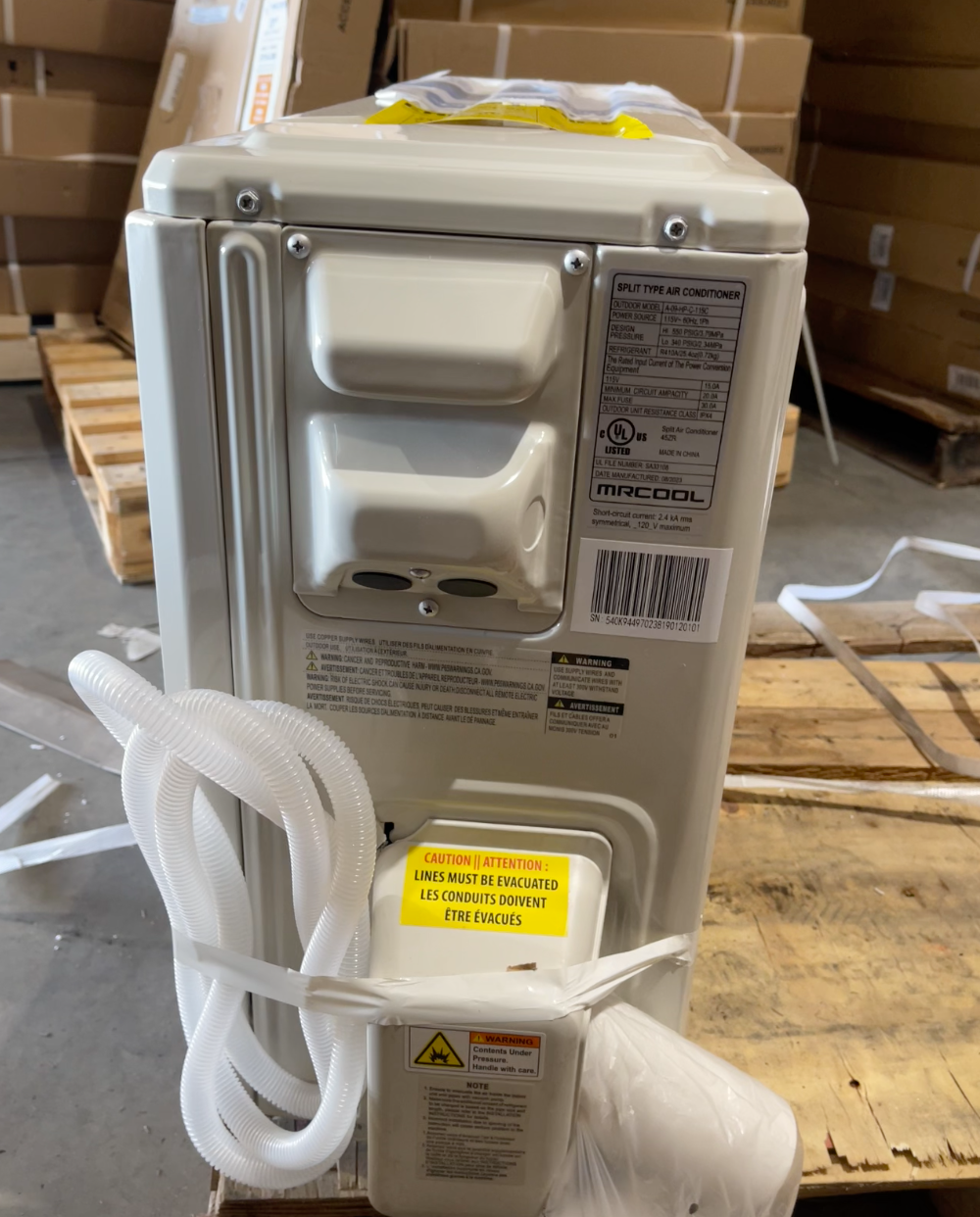 Grade A - MRCOOL Advantage Series 4th Gen 9K Condenser 115V (S&D)