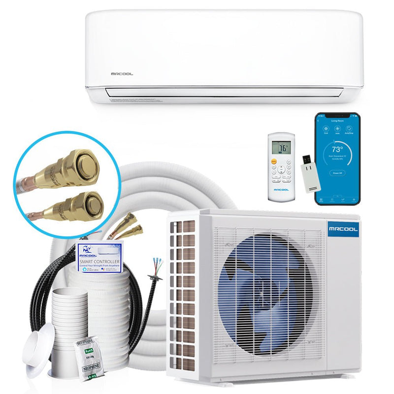 MRCOOL DIY 12K 12,000 BTU 22 SEER 4th Gen Ductless Mini Split Air Conditioner and Heat Pump - 115V