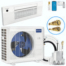 MRCOOL DIY 18K 18,000 BTU Ceiling Cassette Mini Split 5th Gen Air Conditioner and Heat Pump with 25 Ft Install Kit - 22.5 SEER2