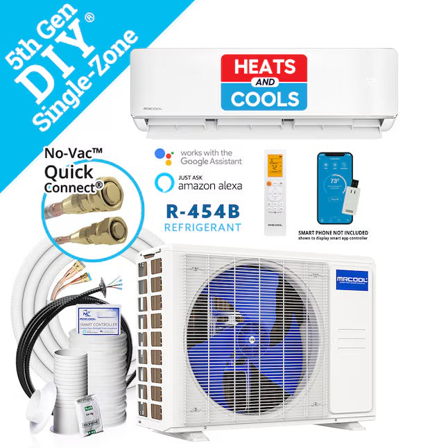 MRCOOL DIY 36K 5th Gen Mini Split Air Conditioner Heat Pump System