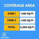 MRCOOL DIY 5th Gen Multi-Zone 2-Zone 48,000 BTU 22 SEER2 (24K + 24K) Ductless Mini-Split Air Conditioner and Heat Pump