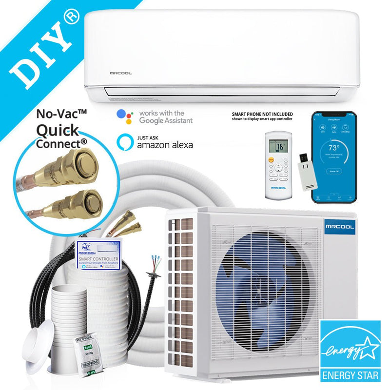 MRCOOL DIY 12K 12,000 BTU 22 SEER 4th Gen Ductless Mini Split - 115V