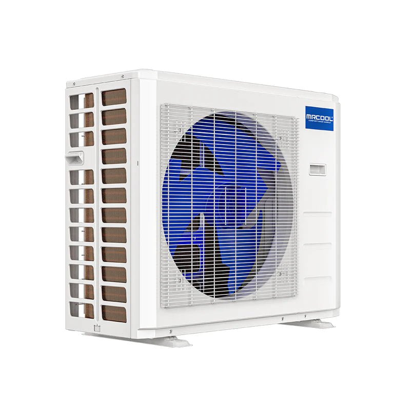 MRCOOL DIY 4th Gen 2-Zone 27,000 BTU 22 SEER (9K + 18K) Ductless Mini Split AC and Heat Pump with Ceiling Cassettes