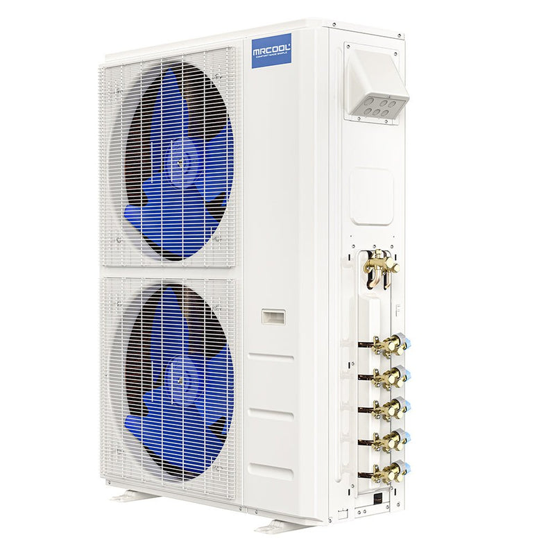 MRCOOL DIY 5th Gen Multi-Zone 4-Zone 48,000 BTU 23 SEER2 (9K + 18K + 18K + 18K) Ductless Mini-Split Air Conditioner and Heat Pump with Ceiling Cassettes