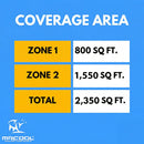 MRCOOL DIY 5th Gen Multi-Zone 2-Zone 55,000 BTU 22 SEER2 (18K + 36K) Ductless Mini-Split Air Conditioner and Heat Pump