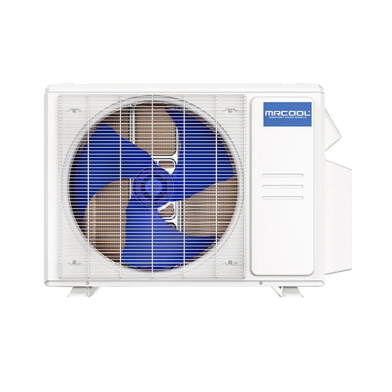 Condenser for MRCOOL DIY 5th Gen 2-Zone 18,000 BTU 23.9 SEER2 (9K + 9K) Ductless Mini Split AC and Heat Pump with Ceiling Cassettes