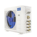MRCOOL DIY Multi Zone 5th Gen 27K BTU Three Zone Ductless Mini Split with Ceiling Cassettes 6K + 9K + 18K Condenser Side
