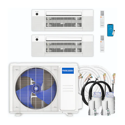 MRCOOL DIY Cassette 2 Zone Mini Split
