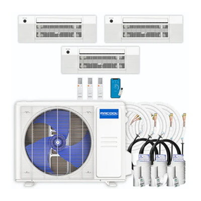 MRCOOL DIY Cassette 3 Zone Mini Split