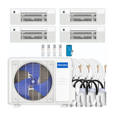 MRCOOL DIY Cassette 4 Zone Mini Split