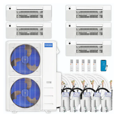 MRCOOL DIY Cassette 5 Zone Mini Split
