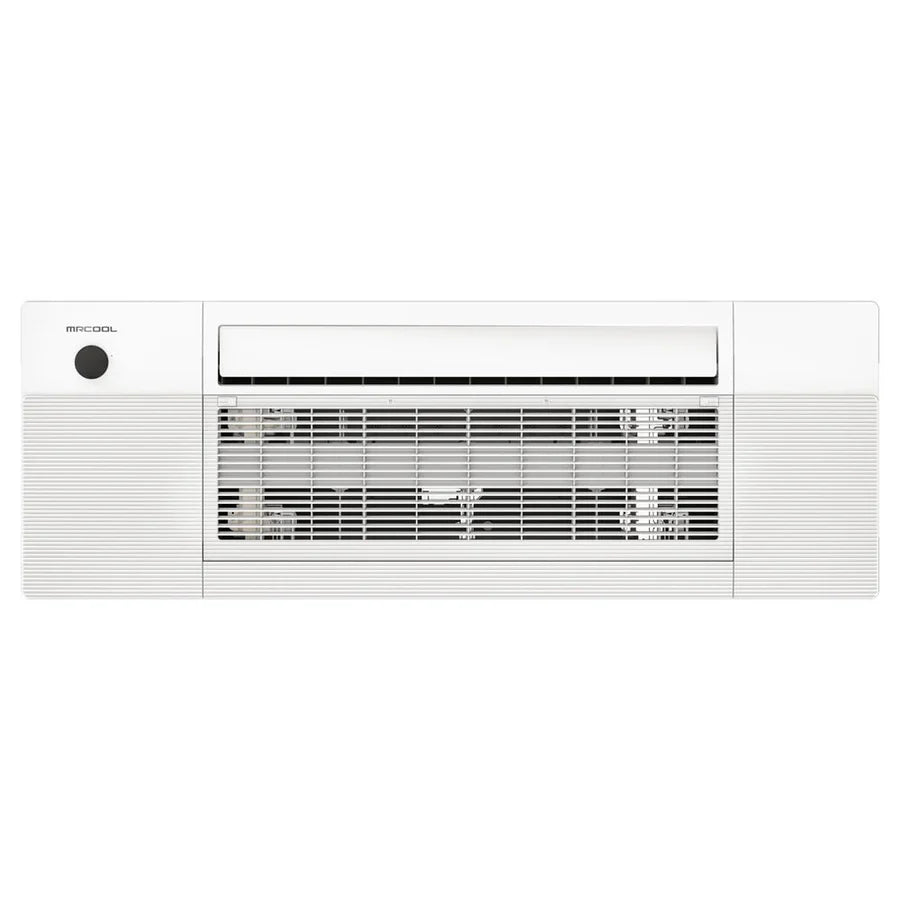 MRCOOL DIY 12,000 BTU 5th Gen Hyper Heat Single Zone Mini Split Ceiling Cassette Front