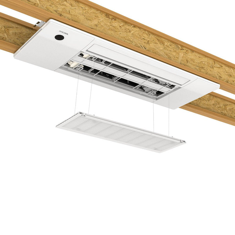 MRCOOL DIY Ceiling Cassette in Floor Joist