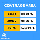 MRCOOL DIY 5th Gen Multi-Zone 2-Zone 27,000 BTU 23 SEER2 (12K + 12K) Ductless Mini-Split Air Conditioner and Heat Pump