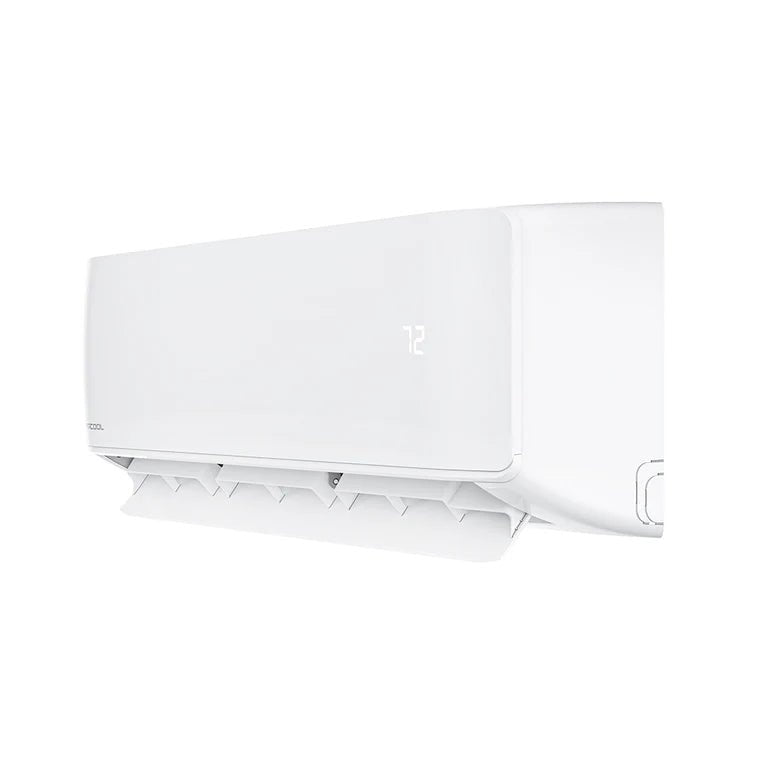Angle View of the Air Handler for MRCOOL DIY 5th Gen Multi-Zone 3-Zone 36,000 BTU 22 SEER (12K + 12K + 12K) Ductless Mini-Split Air Conditioner and Heat Pump System