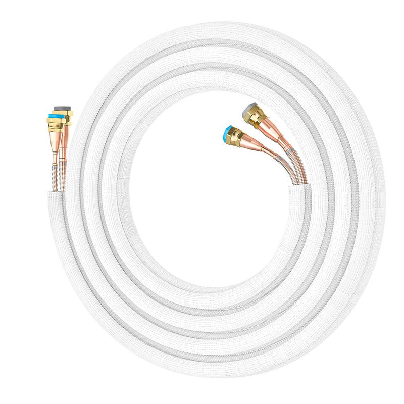 MRCOOL No-Vac 3/8 3/4 Precharged Lineset for Universal Series and Central Ducted Systems