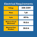 MRCOOL Hyper Heat 2 Ton 24,000 BTU 18.3 SEER2 Central Ducted Heat Pump Split System - 2nd Gen