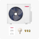 TOSOT 24,000 (12K+12K) BTU 21 SEER2 Dual Zone Mini Split Air Conditioner Heat - Package 2