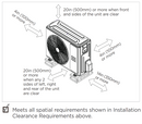 Senville AURA 28,000 BTU Multi-Zone Mini Split Condenser 230V, SENA-28HF-MOA