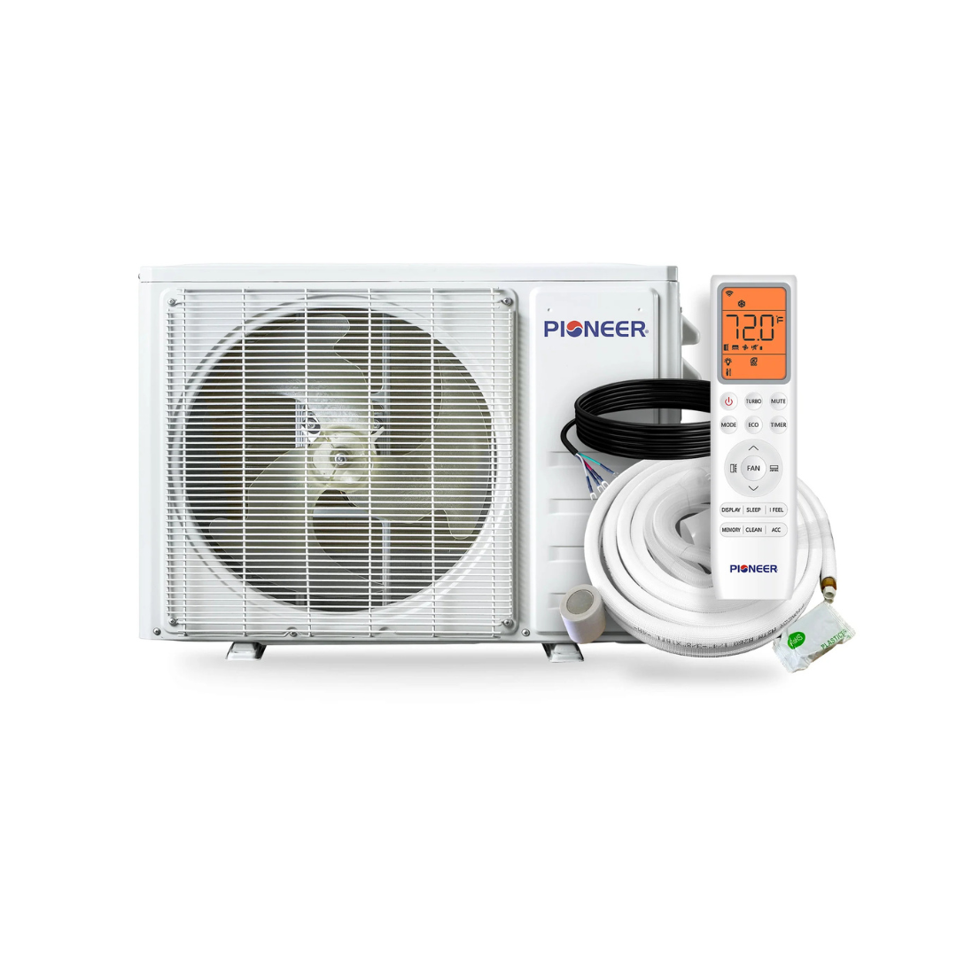 Pioneer® Diamante Essenza™ 11,500 BTU 17 SEER2 115V High-Wall Ductless Mini-Split Air Conditioner Inverter Heat Pump with 16 Ft. Kit