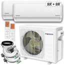Pioneer 18,000 BTU 1.5-Ton Quantum Ultra 24 SEER2 Energy-Star 2 Zone Heat Pump 230V