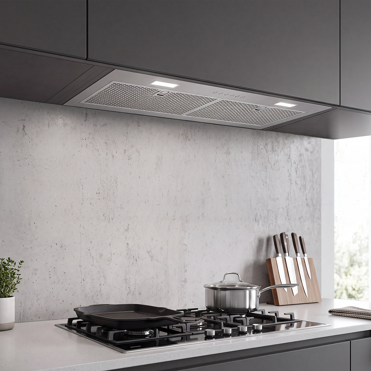 Victory 27-Inch 600 CFM Insert Range Hood in Stainless Steel