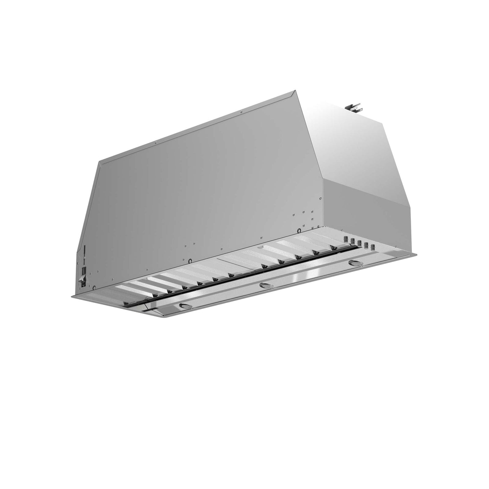 Forno Frassanito 30-Inch Insert Range Hood, 450 CFM, Stainless Steel Baffle Filters, LED Lighting - FRHRE5346-30