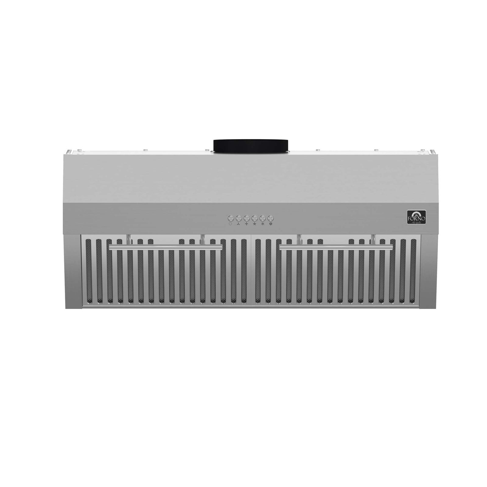 Forno Bari Espresso 30-Inch Under Cabinet Range Hood, Stainless Steel, 400 CFM, LED Lighting, Dishwasher-Safe Baffle Filters, 4-Speed Fan Control - FRHUC5255-30