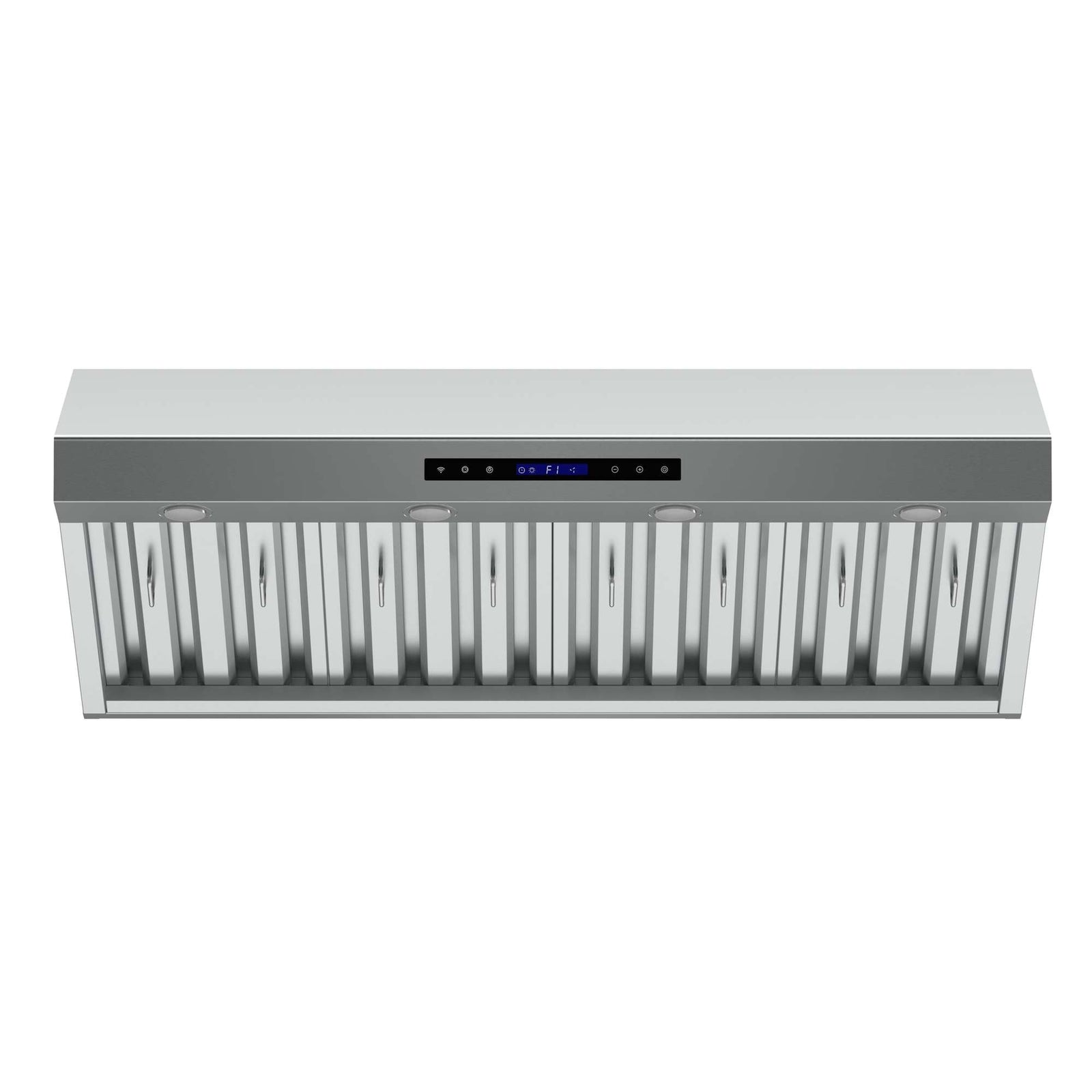 Forno Palazzo 48-Inch Wall Mounted Range Hood, Stainless Steel, Heavy Duty Baffle Filters, Remote Control - FRHWM5030-48