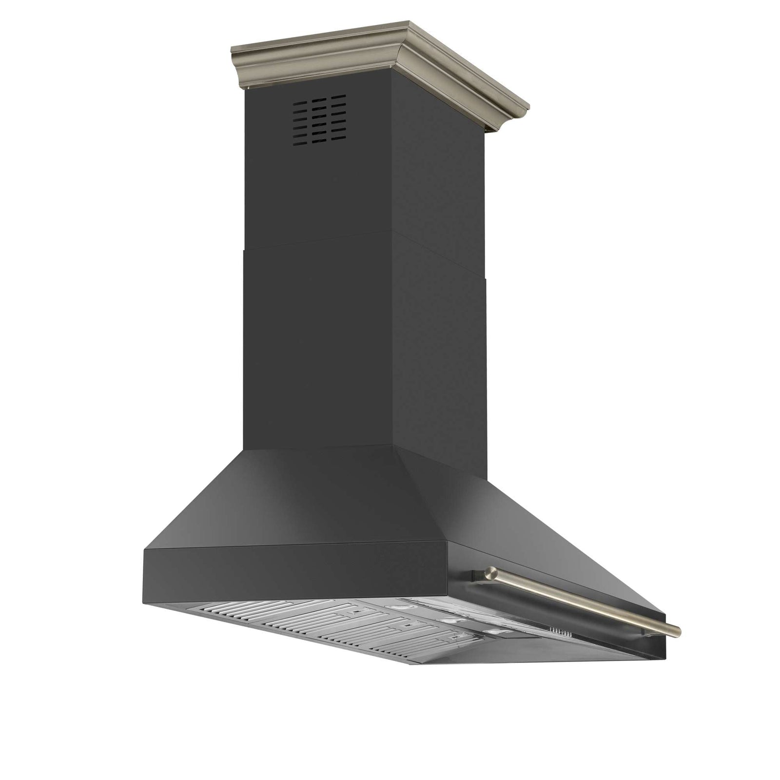 Forno Aria 60 Inch Wall-Mounted Range Hood in Black - FRHWM5095-60BLK