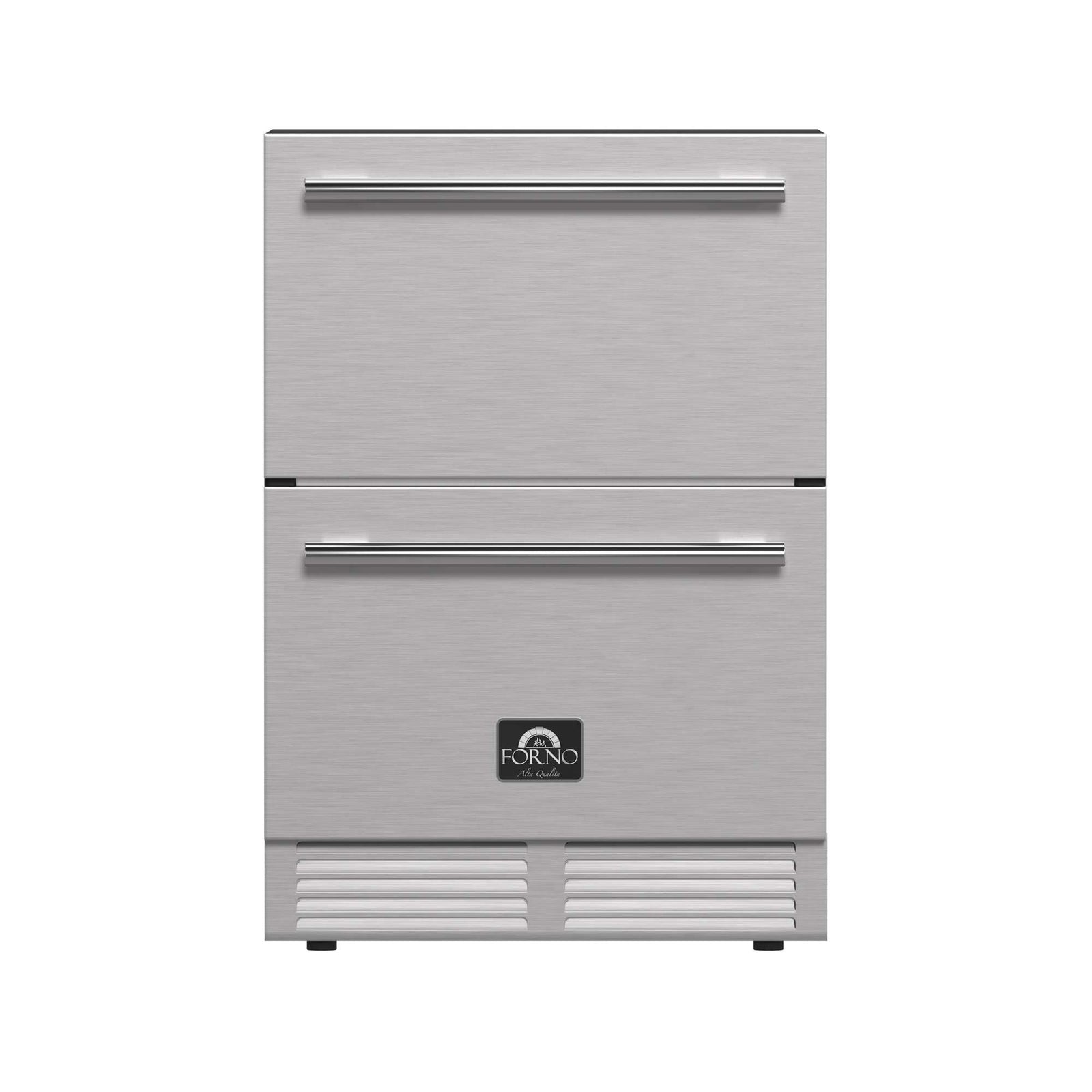 Forno Cosenza 24" Built-In Drawer Freezer with Ice Maker, 4.69 cu.ft. - FDRBI1838-24S