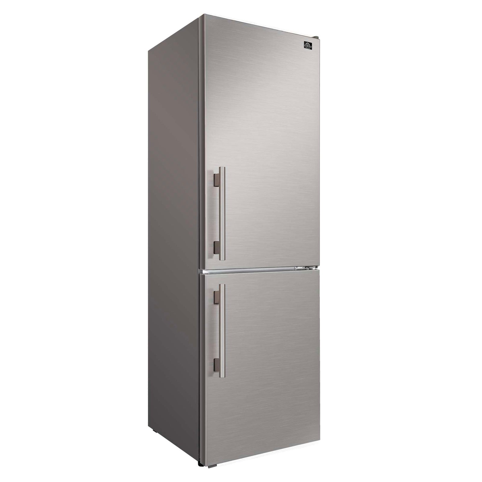 Forno Custodia 24" Bottom Freezer, 10.3 cf., Right Swing, Total No frost, Stainless Steel handles - FFFFD1766-24RS