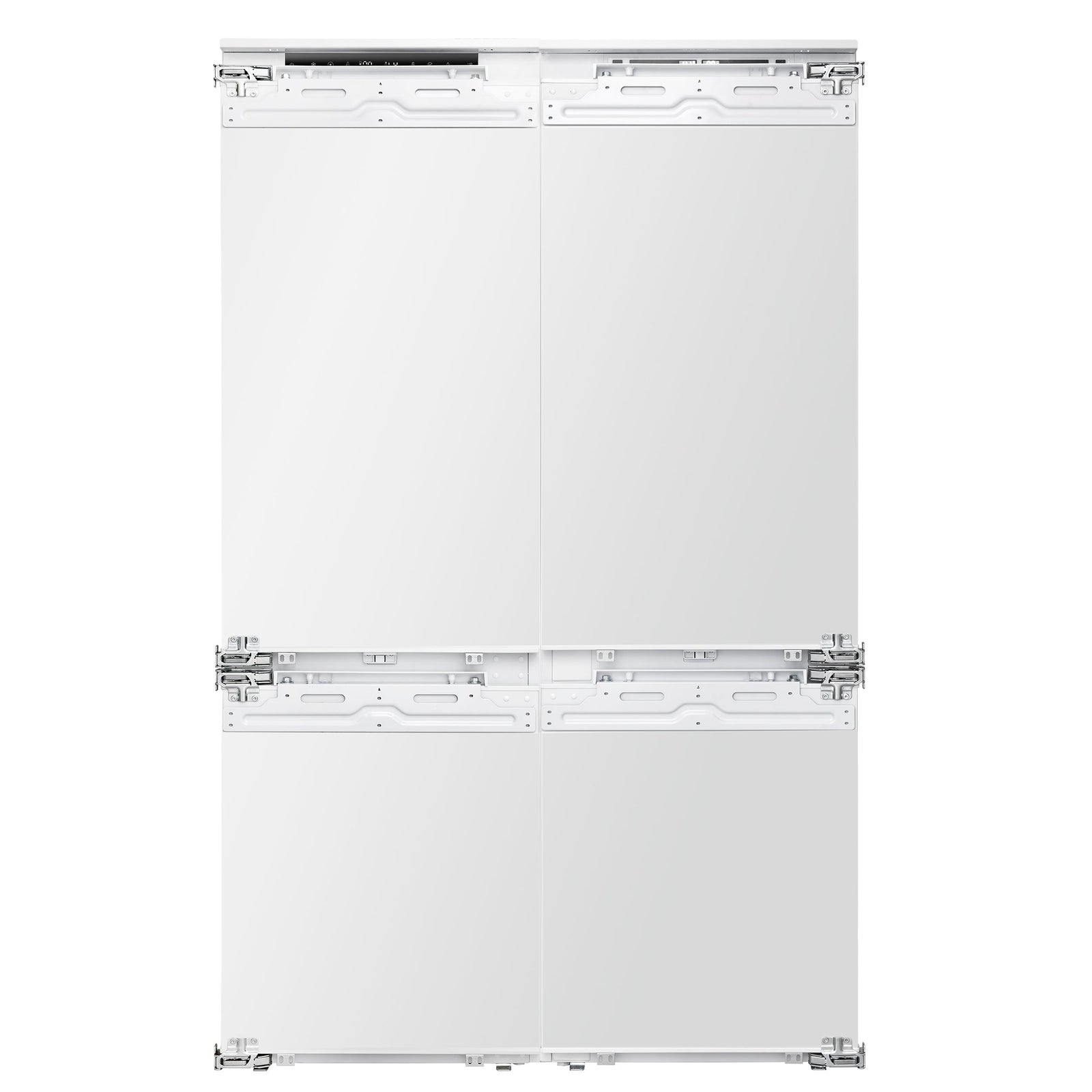 Forno Rivestito 42 Inch Panel Ready Double Bottom Freezer, 16.9 cu. ft., Ice Maker, Total No Frost, Fast Cool & Fast Freeze - FFRBI1794-42