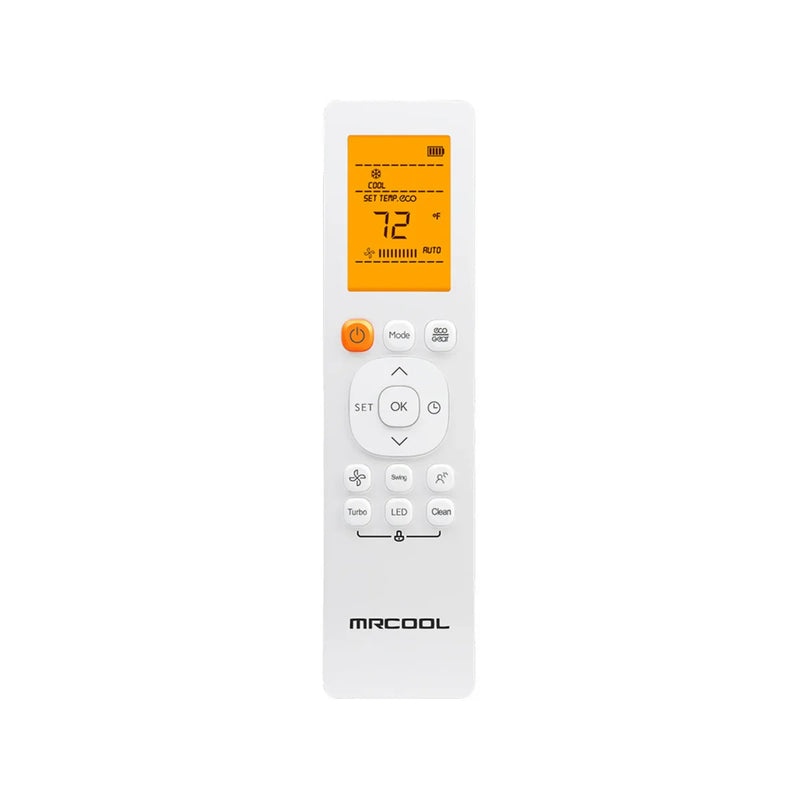 MRCOOL DIY Multi Zone 5th Gen 55K BTU Dual Zone Mini-Split with Ceiling Cassettes 18K + 18K Remote