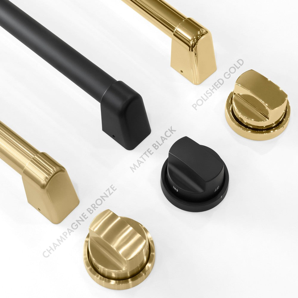 ZLINE Autograph Edition Paramount 48-inch range in stainless steel and matte black accents SDRZ-48-MB, view 7