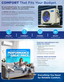 MRCOOL DIY Select 12K 12,000 BTU Single Zone Mini Split System with 11.5 ft. DIY Line Set  - R454B - 115V