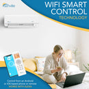 Senville AURA 18,000 BTU (9K + 9K) 25 SEER2 Dual Zone Mini Split Air Conditioner - 230V