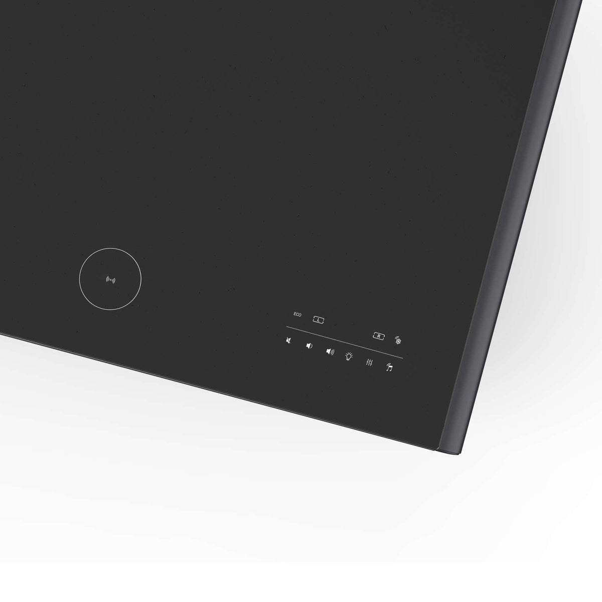 Forno Evoluto Tavolo 51-Inch Black Smart Coffee Table – Dual Refrigerator Drawers, Bluetooth 5.0 Audio, Wireless Charging & RGB Ambient Light - FCTFR7006-51BLK