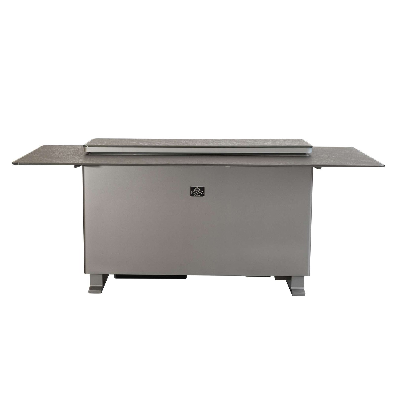 Forno Elevato Smart Bar Table, Sandstone Black, 5.3 cu.ft fridge and freezer with Bluetooth control - FBTFR7037-72BLK