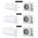 TOSOT 18,000 BTU 20 SEER2 Mini-Split Heat Pump Air Conditioner - 230V