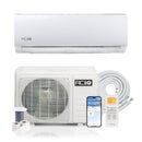 ACiQ 9,000 BTU ACiQ Essentials 19 SEER2 Single Zone Wall Mounted Mini Split Heat Pump System - R454B | White | 115V