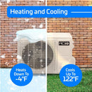 ACiQ 12,000 BTU ACiQ Essentials 21 SEER2 Single Zone Wall Mounted Mini Split Heat Pump System - R454B | White | 230V