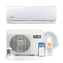 ACIQ Essentials 12,000 BTU 17 SEER2 Single Zone Wall Mount Mini Split Heat Pump System - R32 | 115V