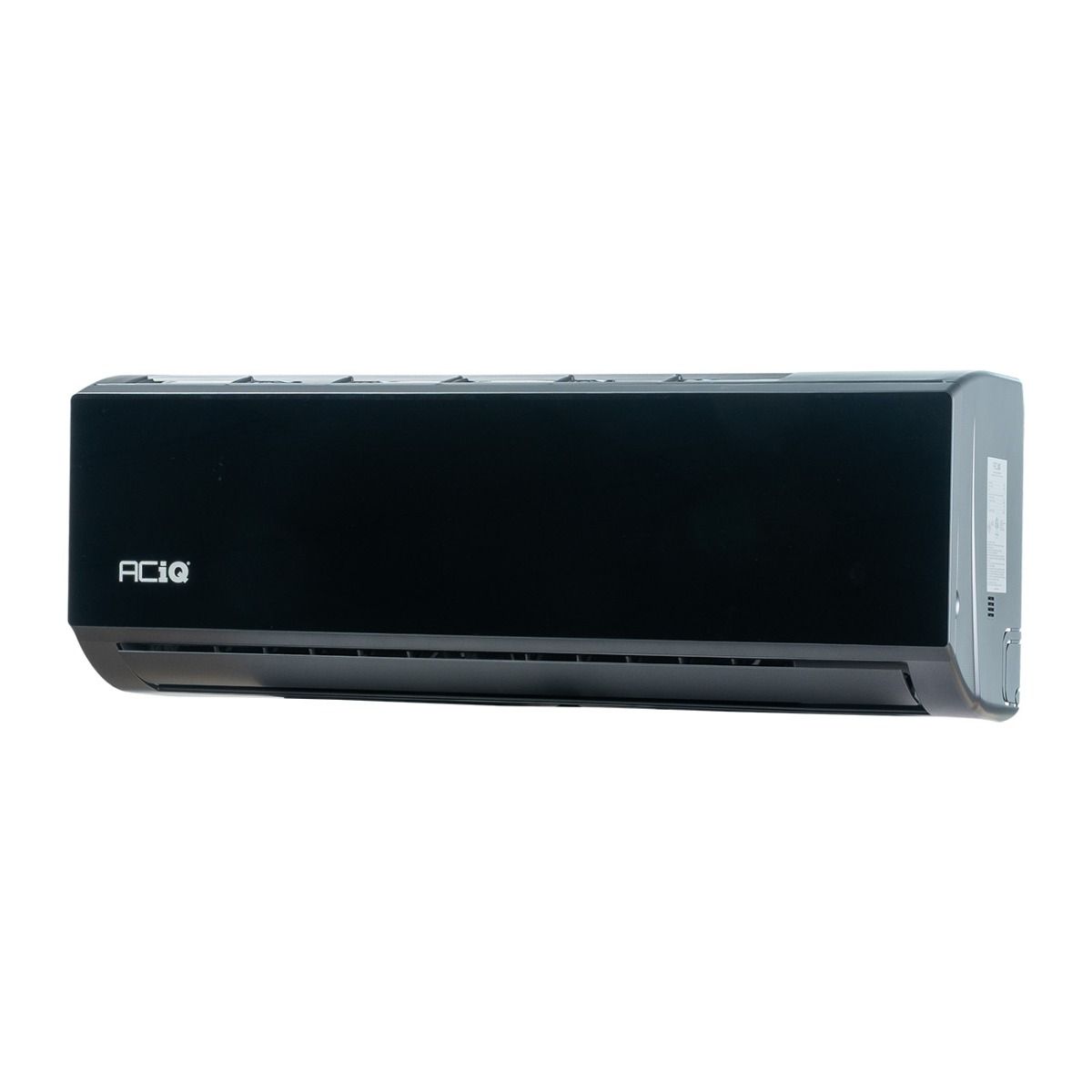ACiQ 12,000 BTU 21 SEER2 ACiQ Essentials Single Zone Wall Mounted Mini Split System - Black w/ WiFi - 115V